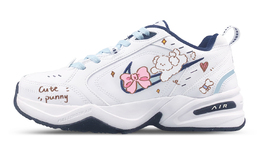 Nike Кроссовки Air Monarch 4 Slip Resistant Low Top Chunky, белые, унисекс 415445-102(team1298-m4粉蝴蝶结小狗) | white