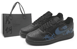 Nike Кроссовки для скейтбординга Court Vision Low, износостойкие, темно-синие, унисекс dh2987-002(team1284-岳渊 s) | dark blue