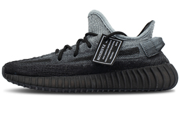 Низкие повседневные кроссовки Yeezy Boost 350 V2, унисекс, черные Adidas, Black hq4540（team1117冰河雨夜） | black