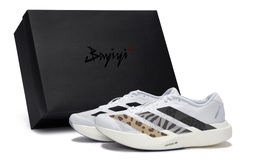 Adidas Кроссовки Adizero Evo SL с низким верхом, устойчивые к скольжению, унисекс, белые, черные, серые, коричневые jh6206(team80-男女同款动物园s-box） | white black gray brown