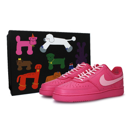 Nike Кроссовки для скейтбординга Court Vision 1 Low Top, унисекс, розовые dh2987-101(team589-粉焰活力礼盒款2） | pink