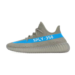 Adidas Низкие повседневные кроссовки Yeezy Boost 350 V2, унисекс, голубые gw1229(team1007-极昼峡湾) | cyan