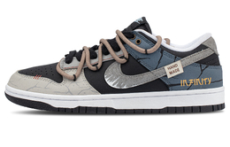 Кроссовки для скейтбординга Dunk Low Top унисекс, черно-серые Nike, Black Gray hv2532-001（team845无限裂变） | black gray