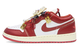 Jordan Баскетбольные кроссовки Air 1 Low Top Vintage унисекс красные fj3465-160（team1110-福囍映红） | red