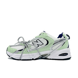 Низкие повседневные кроссовки NB 530 Citrus Matcha, устойчивые к истиранию, дышащие, унисекс, светло-зеленые New Balance, Light Green mr530sg(team1143-香柠抹茶） | light green