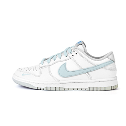 Nike Кроссовки для скейтбординга Dunk Blue Daisy Small Flower с нескользящей подошвой, износостойкие, женские, белые hf0023-100(team676-蓝雏) | white