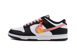 Nike Кроссовки для скейтбординга Dunk Cushioning, износостойкие, женские, черные, белые, розовые dd1503-101（team1106-粉熊猫） | black white pink