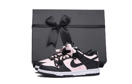 Nike Кроссовки для скейтбординга Dunk Coverage с защитой от скольжения и истиранию, розовые, унисекс dd1391-100(team拾伍-男女同款黑粉sbox) | pink