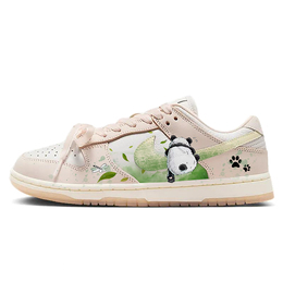 Nike Кроссовки для скейтбординга Dunk женские, низкие, розовые/белые fb7910-601(team56-飘叶熊猫) | pink