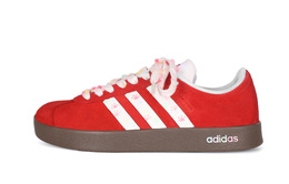 Adidas Кроссовки для скейтбординга VL COURT 2.0 Low Top, красные hq1802（team948-糖果猫爪） | red