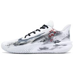 Nike Баскетбольные кроссовки Precision 7 Low унисекс, белые, серые fn4322-100(team145-梦回古蜀) | white gray