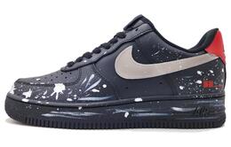 Nike Кроссовки для скейтбординга Air Force 1 Night Travel Blast Point, износостойкие, низкие, унисекс, черные cw2288-001(team1025-夜行爆点) | black