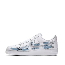 Nike Кроссовки Air Force 1 Blue Butterfly Dream Coverage с амортизацией, износостойкие, низкие, для скейтбординга, женские, синие dh2920-111(team770蓝蝶幻梦) | blue