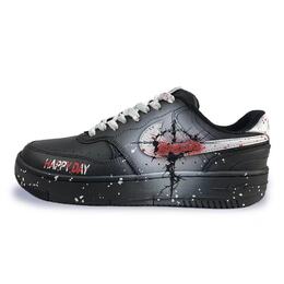 Nike Кроссовки для скейтбординга Gamma Force Whispering Rose Joy, износостойкие, низкие, женские, черно-белые fq6476-010(team371-幽玫欢语) | black