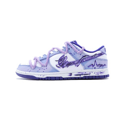 Nike Кроссовки для скейтбординга Dunk Slip с низким верхом, унисекс, фиолетовые dv0833-103（team685-魔法师） | purple