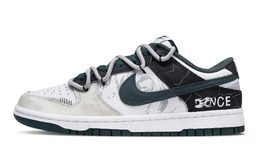 Nike Кроссовки для скейтбординга Dunk Bran Castle, нескользящие, легкие и дышащие, низкие, унисекс, черно-белые dv0833-111(team960-布兰古堡) | black white