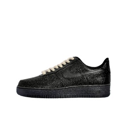 Nike Кроссовки Air Force 1 для скейтбординга, износостойкие, низкие, унисекс, черные cw2288-001(team133-粗绳黑满天星) | black