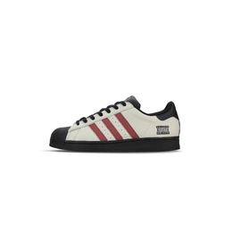 Adidas Низкие кроссовки для скейтбординга SUPERSTAR Shock Absorbers, унисекс, бежевые, черные, красные eg4959(team882-男女款逝去日子) | beige black red