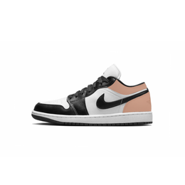Jordan Баскетбольные кроссовки Air 1 Cushioning Slip с низким верхом, винтажные, женские, персиково-розовые dc0774-101（team1180-桃粉小倒钩） | peach pink