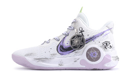 Nike Баскетбольные кроссовки KD Trey 5 IX Mid top Vintage Unisex Purple White dj6922-100(team296-阿蒙神) | purple white