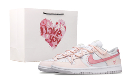 Nike Кроссовки для скейтбординга Dunk Pink Fairy Kiss с противоскользящим покрытием, износостойкие, женские, розовые hf5441-105（team1051-粉仙子之吻sbox） | pink