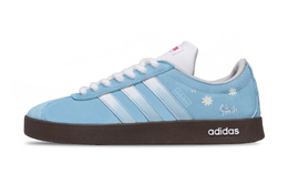 Adidas Кроссовки немецкие армейские VL Court 2.0, унисекс, низкие, синие hq1802(team1166-幻蓝雏菊) | blue