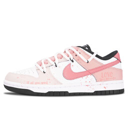 Nike Кроссовки для скейтбординга Dunk Low Top унисекс розовые dd1391-100（team883-爱神之箭） | pink