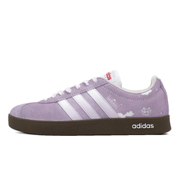 Adidas Кроссовки для скейтбординга VL COURT 2.0 Purple Cloud Meow Language, нескользящие, низкие, унисекс, фиолетовые hq1802(team1166-紫云喵语) | purple