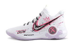 Nike Баскетбольные кроссовки KD Trey 5 IX Unrestrained Party Mid Top Vintage унисекс розово-белые dj6922-100(team296-不羁派对) | pink white