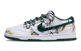 Nike Кроссовки для скейтбординга Dunk Bamboo Grace Ethereal Low Top унисекс, белые, зеленые dd1391-101(team73-竹韵飘渺) | white green