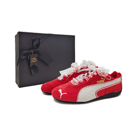 Puma Speedcat Go износостойкие повседневные низкие кроссовки унисекс, огненно-красные 398846-02（team603-红菱s-box） | flame red (s-box)