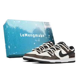 Nike Кроссовки для скейтбординга Dunk, устойчивые к истиранию, низкие, унисекс, коричневые dd1391-100(team399-松果褐s-box) | brown