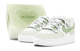 Nike Кроссовки Air Force 1 Air Force 1 с низким верхом, устойчивые к истиранию, женские, зеленые dh2920-111(team88-夏日甜筒s-box) | green
