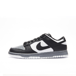 Nike Баскетбольные кроссовки Dunk Low Top Vintage унисекс, черные, белые, серые dd1391-103（team956-超凡） | black white gray