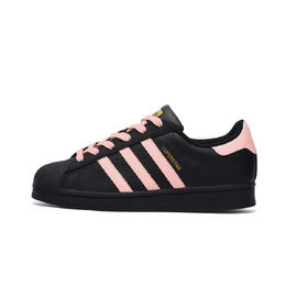 Adidas SUPERSTAR противоскользящие износостойкие низкие кроссовки для скейтбординга унисекс черные eg4959(team746-樱花祭) | black