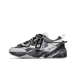 Женские кроссовки M2K Tekno Chenchen с амортизацией Snow Trace, износостойкие, низкие, массивные, серо-черные Nike, Gray Black ao3108-100(team800-雪迹) | gray black