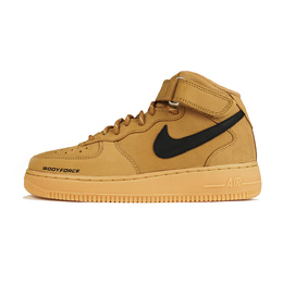 Nike Кроссовки для скейтбординга Air Force 1 с противоскользящей амортизацией, унисекс, коричневые, черные dj9158-200(team746-摩卡) | brown black