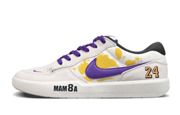 Nike Кроссовки для скейтбординга SB Force 58, износостойкие, унисекс, светло-серые, фиолетовые dv5477-006(team65-曼巴墨彩男女同款) | light gray purple