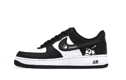 Nike Кроссовки Air Force 1 "Panda" Air Force 1, износостойкие и легкие, низкие, для скейтбординга, унисекс, черные, белые dv0788-001(team140-贪睡熊猫) | black white