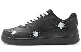 Nike Кроссовки для скейтбординга Court Vision Low Top унисекс, черные, белые dh2987-002(team1284-素玄) | black white