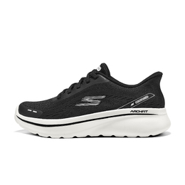 Skechers Женские повседневные кроссовки GO WALK с дышащими износостойкими низкими кроссовками, черные 125840-bkw | black