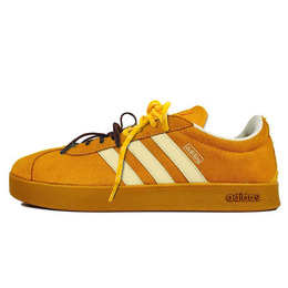 Adidas Кроссовки для скейтбординга VL COURT 2.0 Low Top, унисекс, бежево-желтые ji0495(teamy-男女款奶油派对米黄) | beige yellow