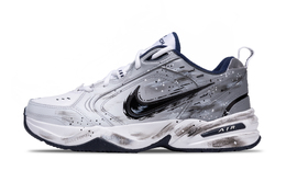 Nike Кроссовки Air Monarch 4 Black Hole, Shooting Stars With Shadow, низкие, массивные, унисекс, серо-белые 415445-102（team698-流星曳影） | light gray