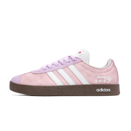 Adidas Кроссовки для скейтбординга VL COURT 2.0 Low Top, унисекс, розовые hq1802(team1166-粉喵甜屿) | pink