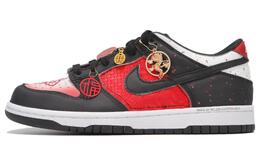 Nike Кроссовки для скейтбординга Dunk Anti Slip, износостойкие, низкие, унисекс, красные hf5441-100(teamfour-男女款龙凤呈祥) | red