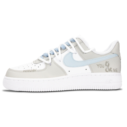 Nike Кроссовки для скейтбординга Air Force 1 Vintage Love, износостойкие, бежевые, унисекс dd8959-100（team-971复古爱意） | beige