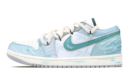 Баскетбольные кроссовки Air 1 Low Top Vintage, унисекс, изумрудного цвета Jordan, Emerald fq7687-300(team611-海滩假日) | emerald