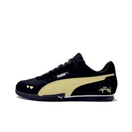 Puma Кроссовки BELLA DONNA Heartbeat Trajectory MH Project с амортизацией и дышащими свойствами, повседневные, женские, черно-желтые 403554-02（team603-心动轨迹黄色款） | black yellow