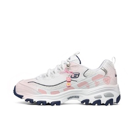 Skechers Женские низкие кроссовки D'LIFES Chunky, розовые 99999863-wnv(team六肆壹-云朵有点甜) | pink white
