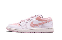 Jordan Баскетбольные кроссовки Air 1 Pink Cherry Blossom Milk Roll, износостойкие, винтажные, унисекс, розовые dc0774-162(team1346-粉樱奶卷） | pink